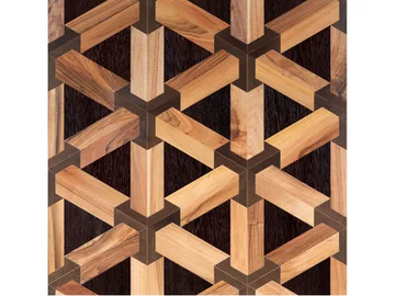 TRE-D LEGNO - Italian walnut, Wenge and Stained oak wall/floor tiles by Palazzo Morelli - view 2